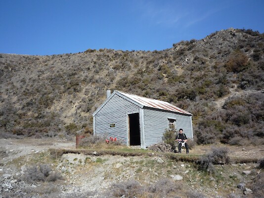Double Hut & Manuka Hut, Lake Heron